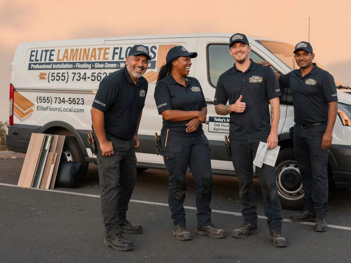 Laminate flooring installation company in Broadbent, OR